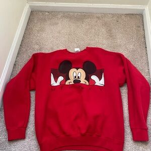 Disney Red Apparel with Logo